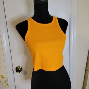 Wild Fable Orange Crop Tank Top
